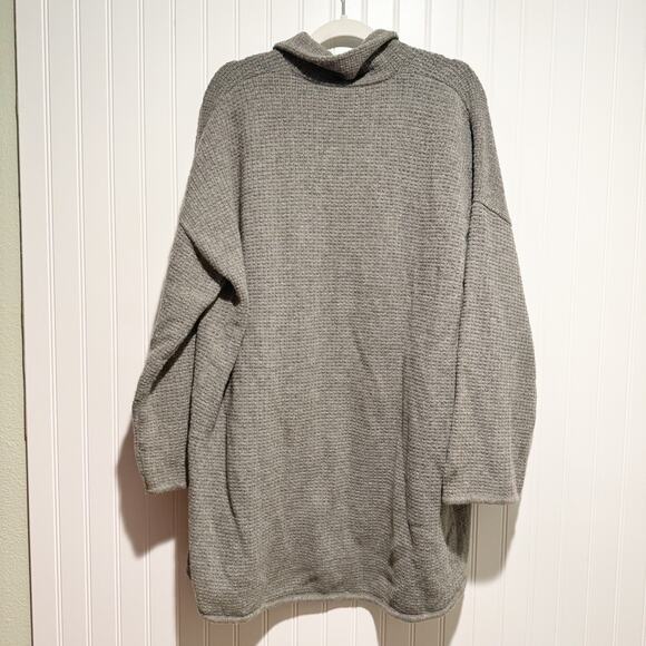 Madewell Gray Laguna Stitch Sweater Coat Size XL - Picture 7 of 7